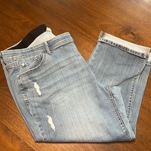 Woman’s Evri Jean Capris Sz 22